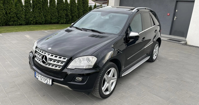 Mercedes-Benz ML cena 45900 przebieg: 292100, rok produkcji 2009 z Piła małe 742